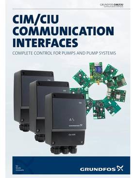 CIM/CIU COMMUNICATION INTERFACES (Product brochure)