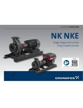 NK NKE, Single-stage end-suction long-coupled pumps (Quick Guide)