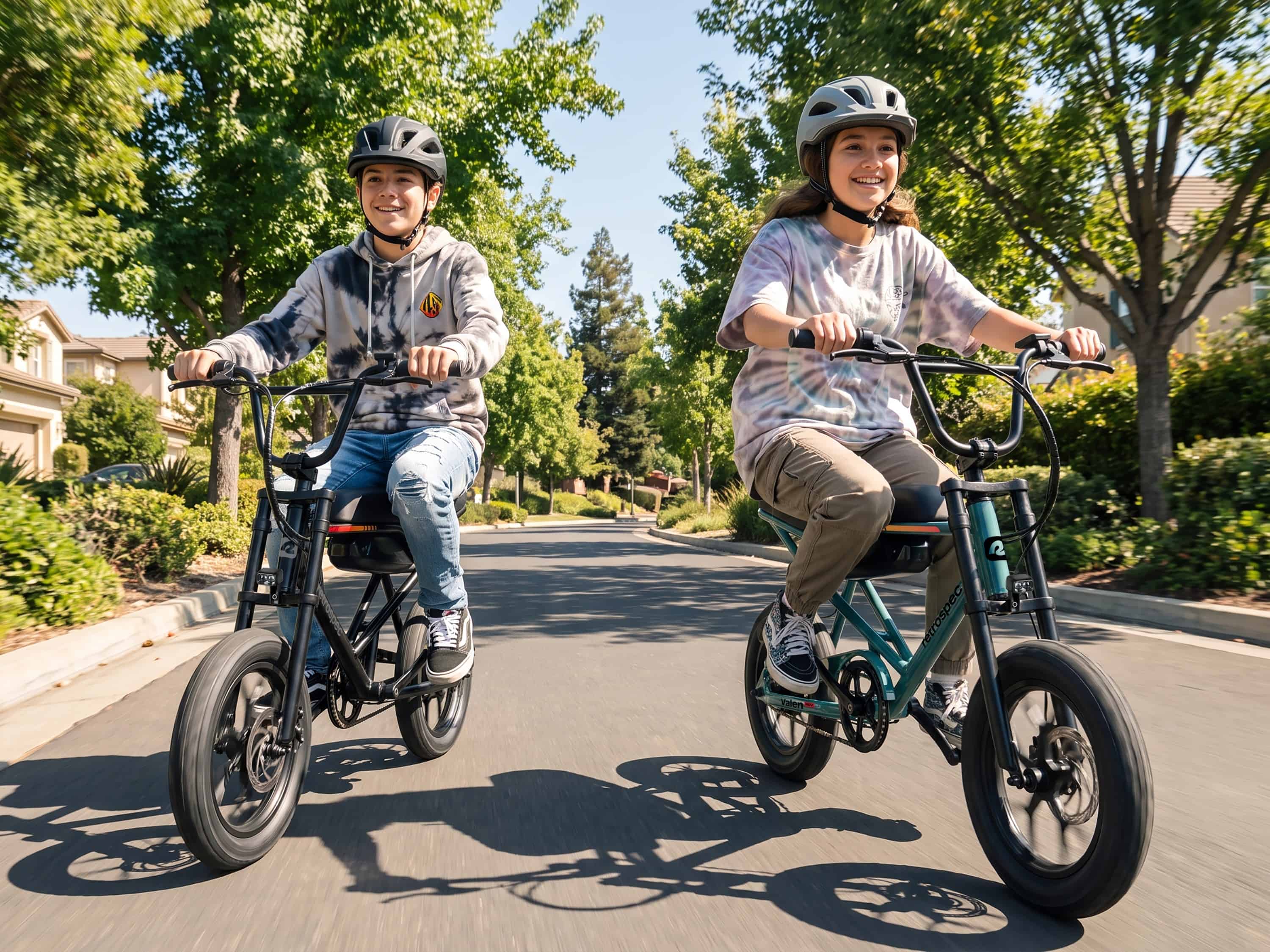 retrospec Valen Rev Electric Bike (compact/mini-style electric bike with mid-mounted battery and small wheels, visible 