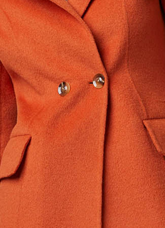 ETCETERA 2024 Orange Wool Jacket