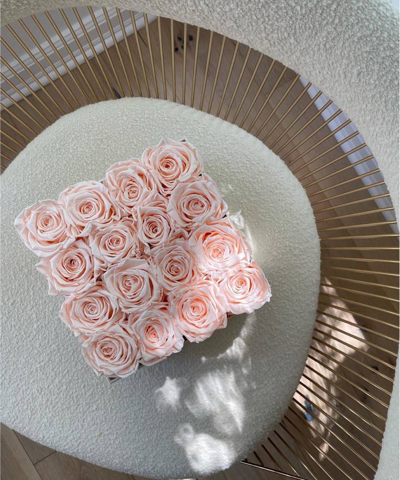 ariel view of pink venus et fleur roses