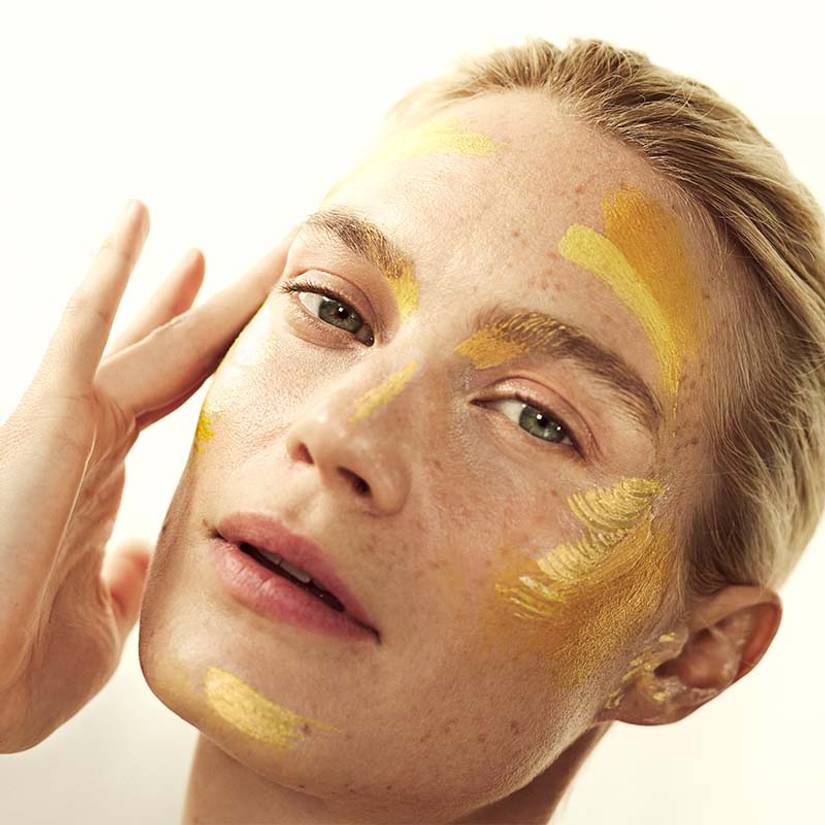 Night Duty Face Cream Texture On Models Face