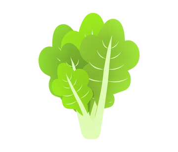 cartoon leafy green