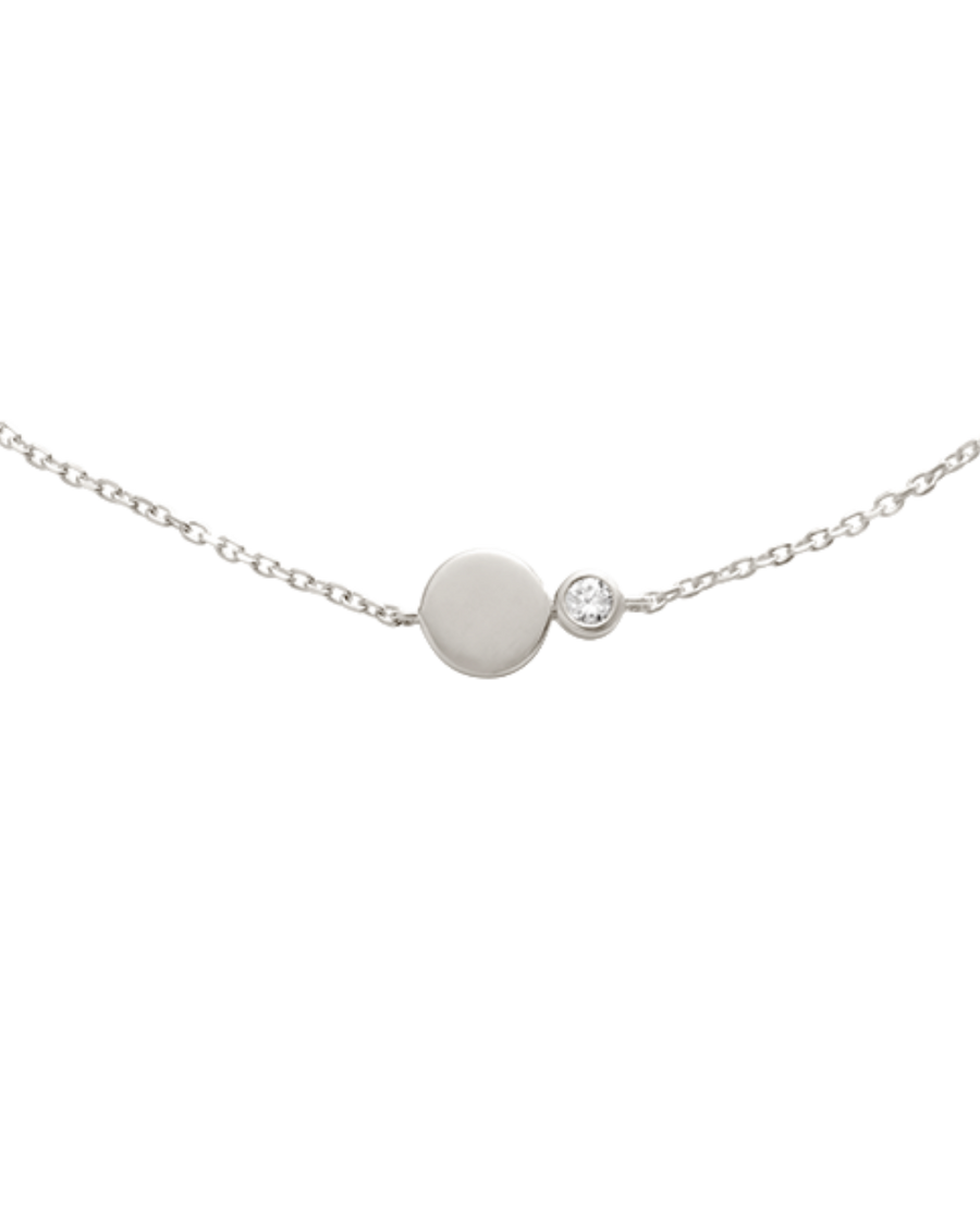 EVERLAST DIAMOND ENGRAVABLE BRACELET (STERLING SILVER)
