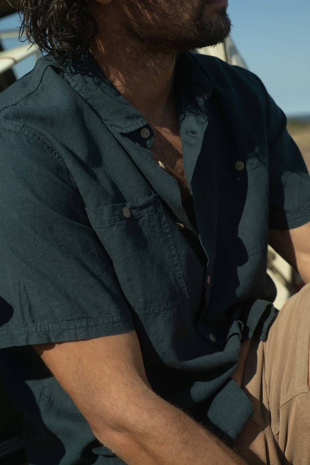 Twin Pocket Hemp Shirt
