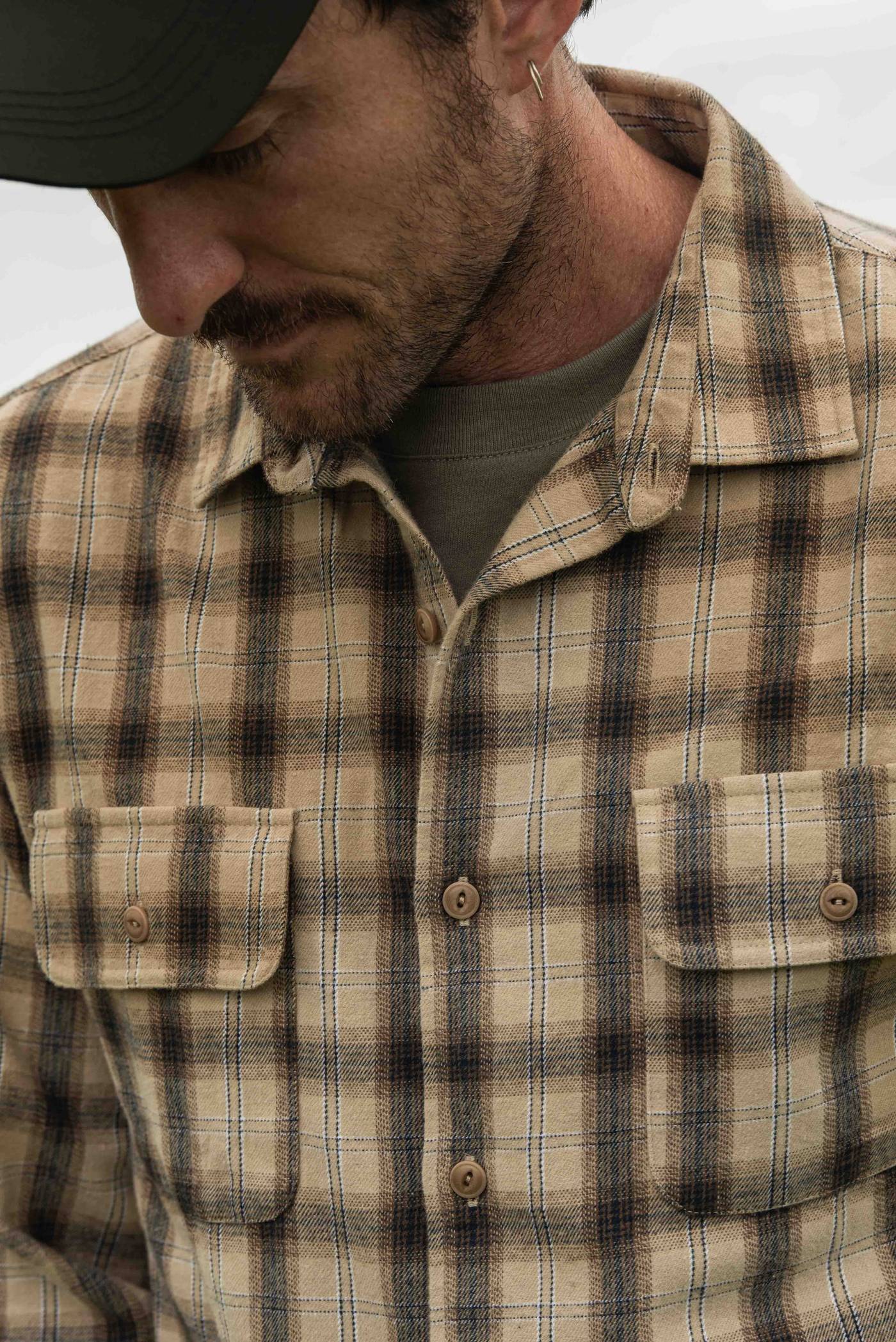 Brushed Flannel Shirt