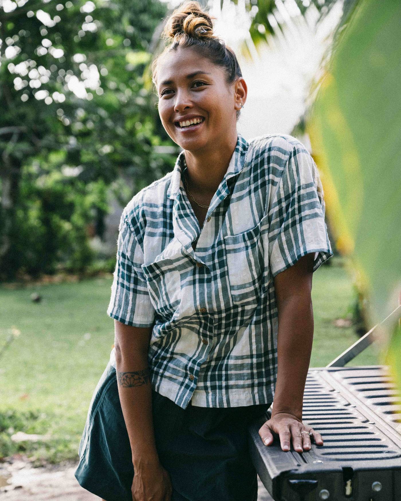 Boxy Button Up Shirt