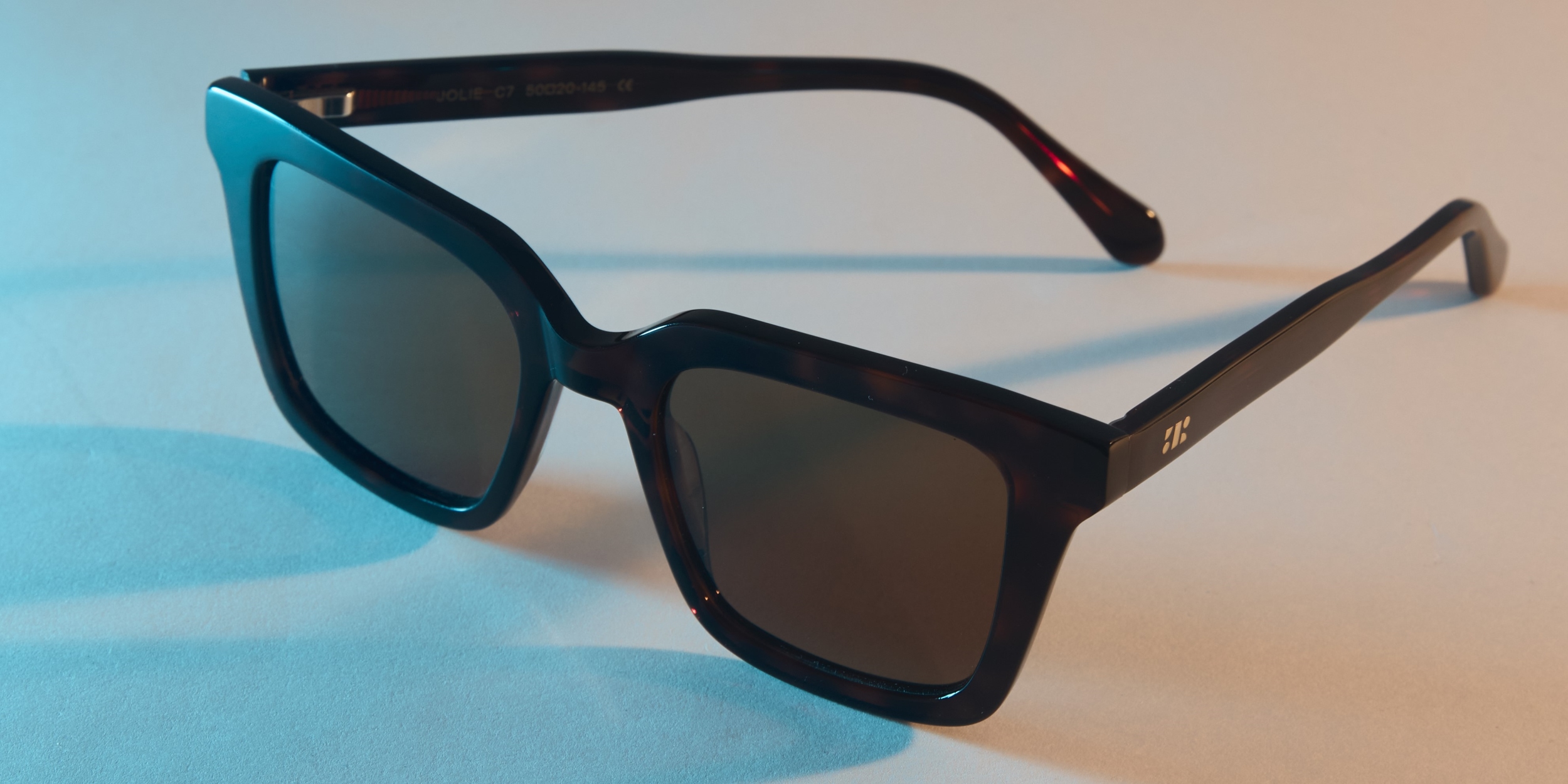 Photo Details of Jolie Sun Dark Tortoise Sun Glasses in a room