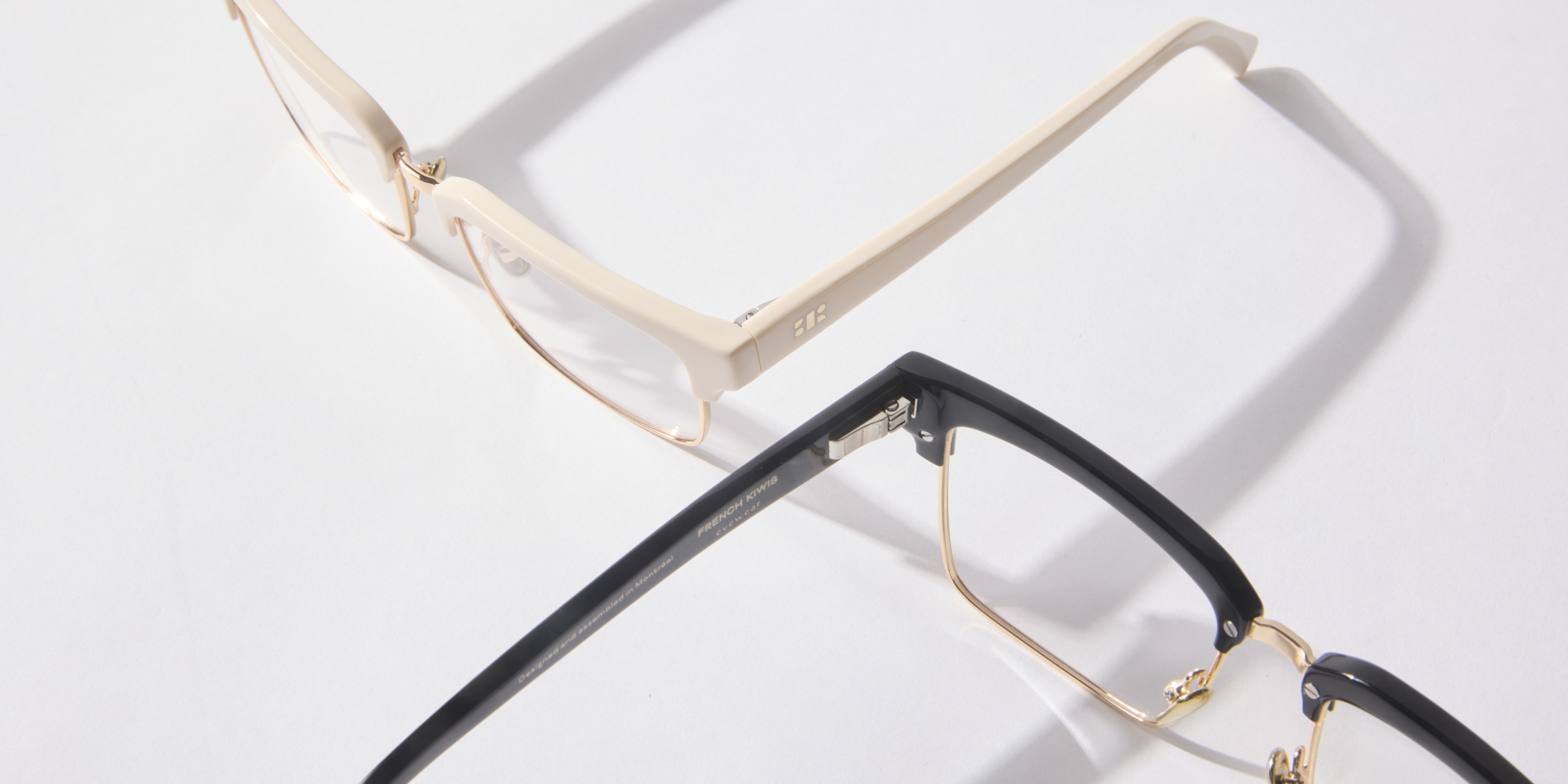 Photo Details of Paris Blue Light Black & Gold Blue Light Glasses in a room