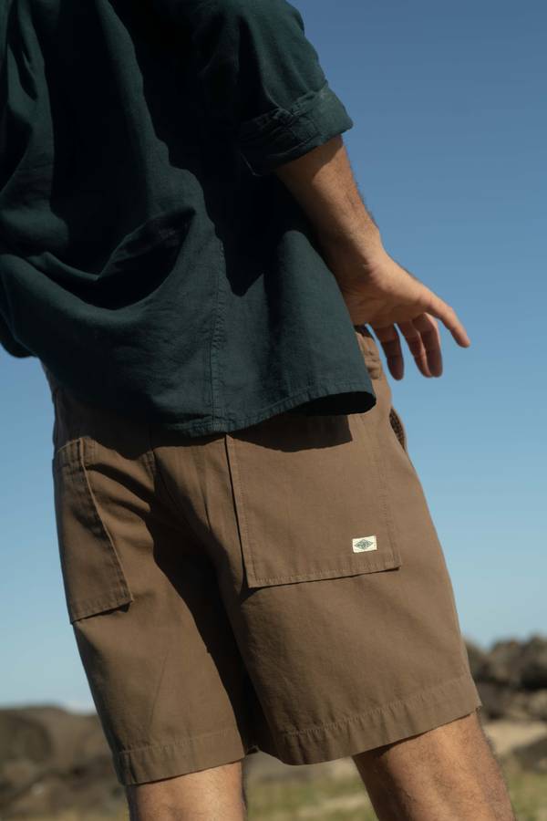 Relaxed Twill Shorts