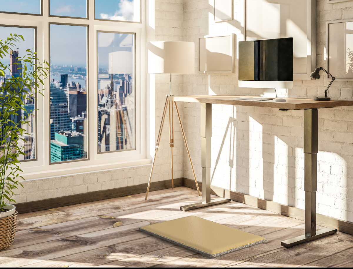 Standing Desk Mat Ergonomic Comfort Floor Foot Mat Home Office