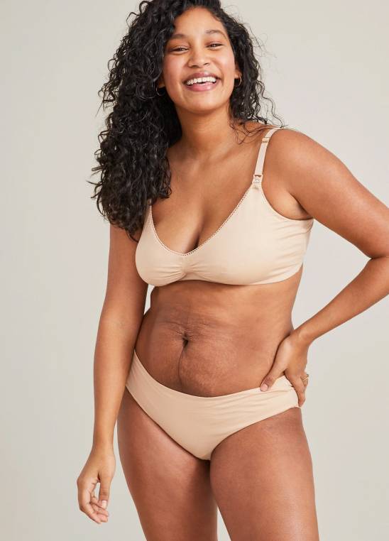 The Seamless Belly Brief - Compression Maternity Undies