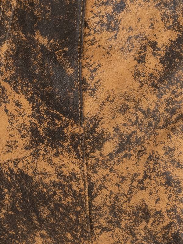 Hellz Corset Distressed Brown