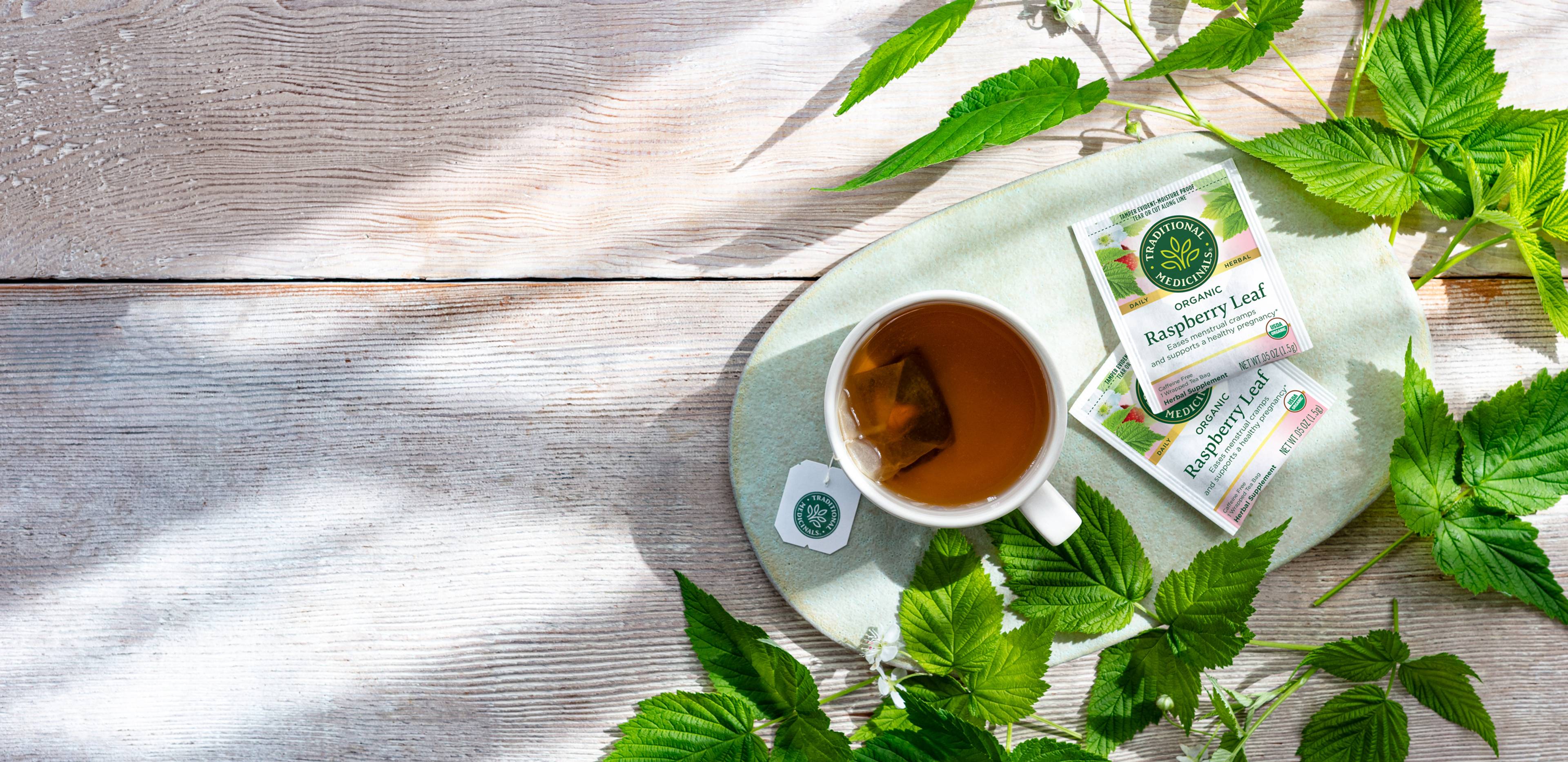 Traditional Medicinals Raspberry Leaf Tea Traditional Medicinals