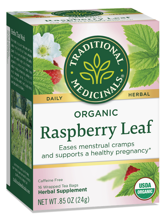 Traditional Medicinals Raspberry Leaf Tea Traditional Medicinals 9849