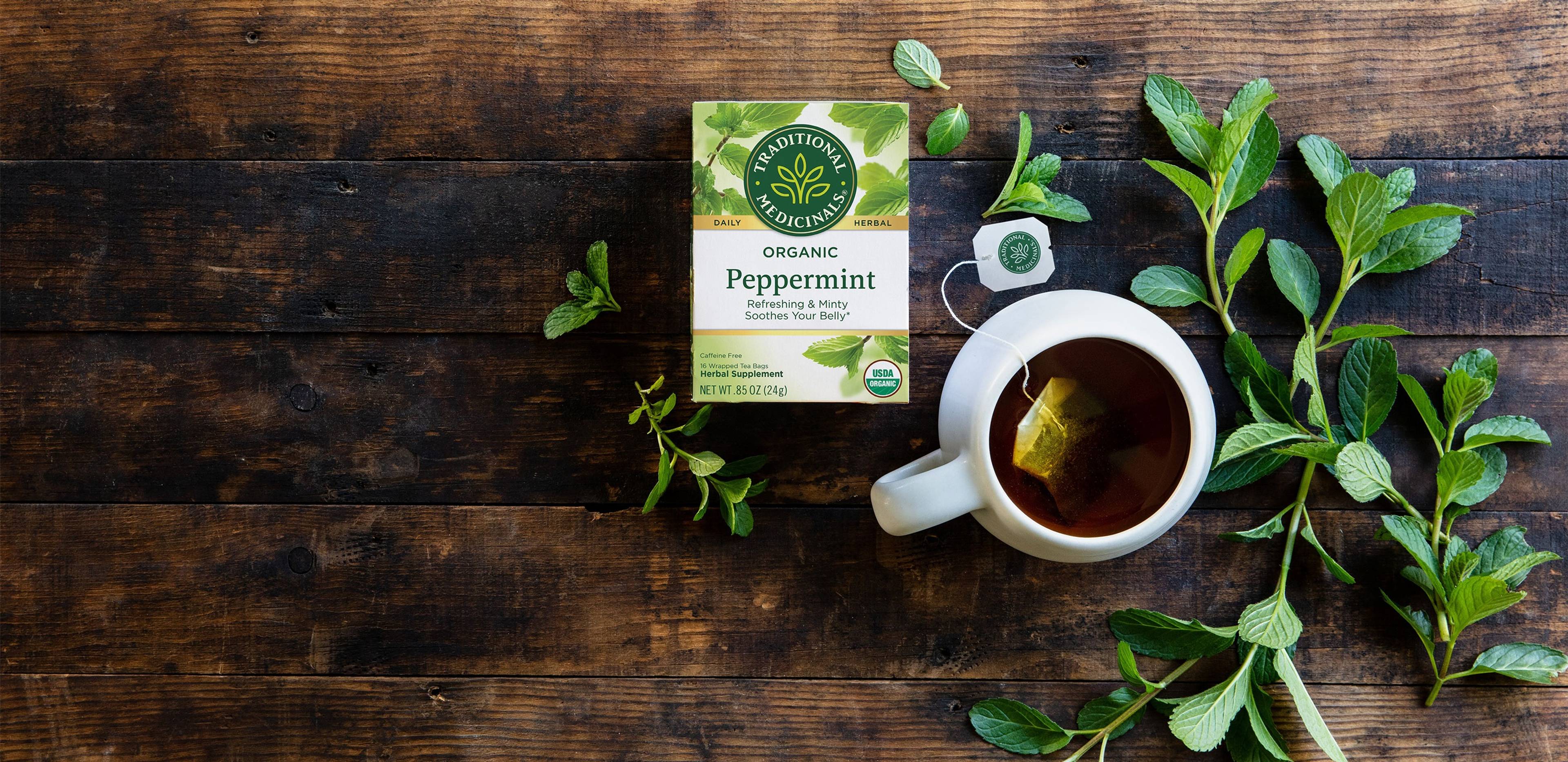 Traditional Medicinals - Peppermint Tea | Traditional Medicinals