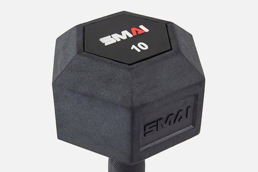 Rubber Hex Dumbbells - (Pair) Apex