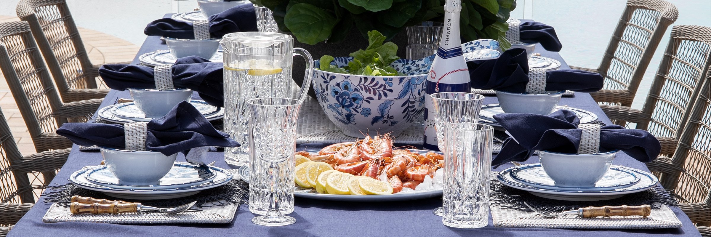 Outdoor dining plates and glasses best sale