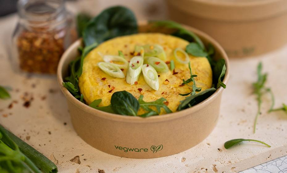 500ml / 16oz Round Paper Takeaway Container - Aqueous Lined - Kraft - 150 Series