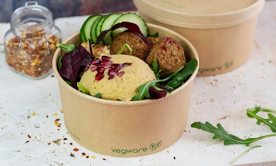 1000ml / 34oz Round Paper Takeaway Container - Aqueous Lined - Kraft - 150 Series