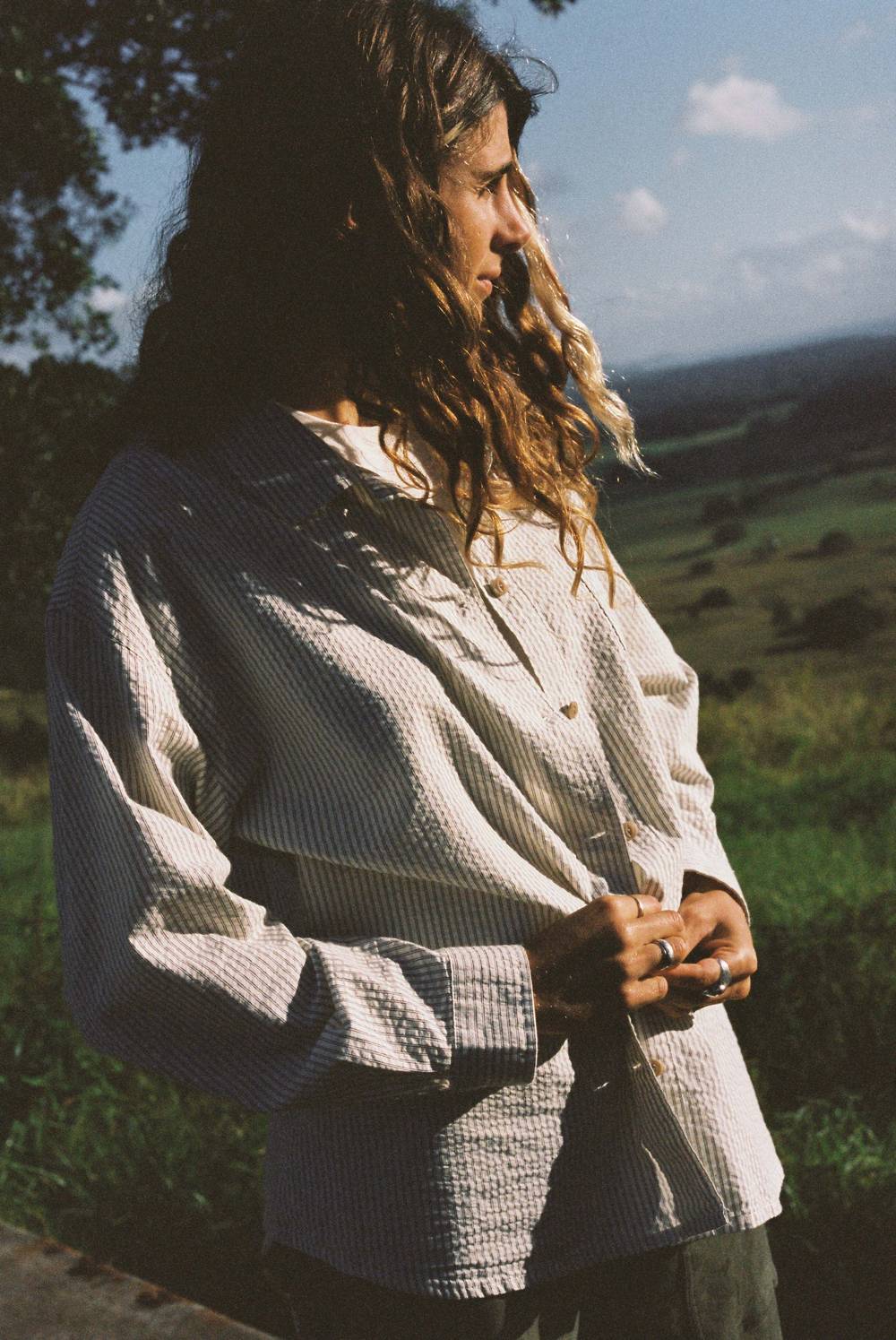 Boxy Long Sleeve Shirt
