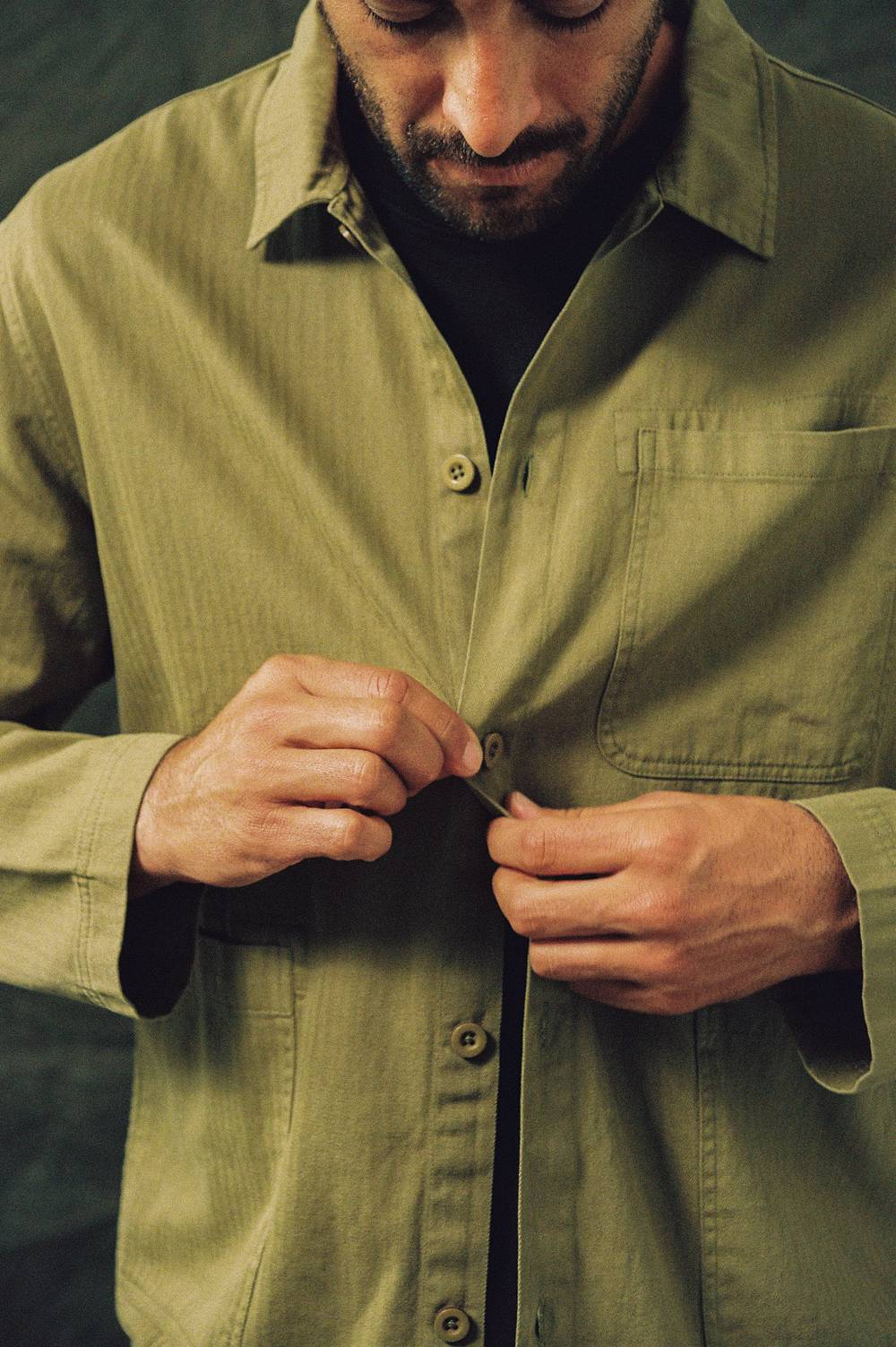 Herringbone Overshirt