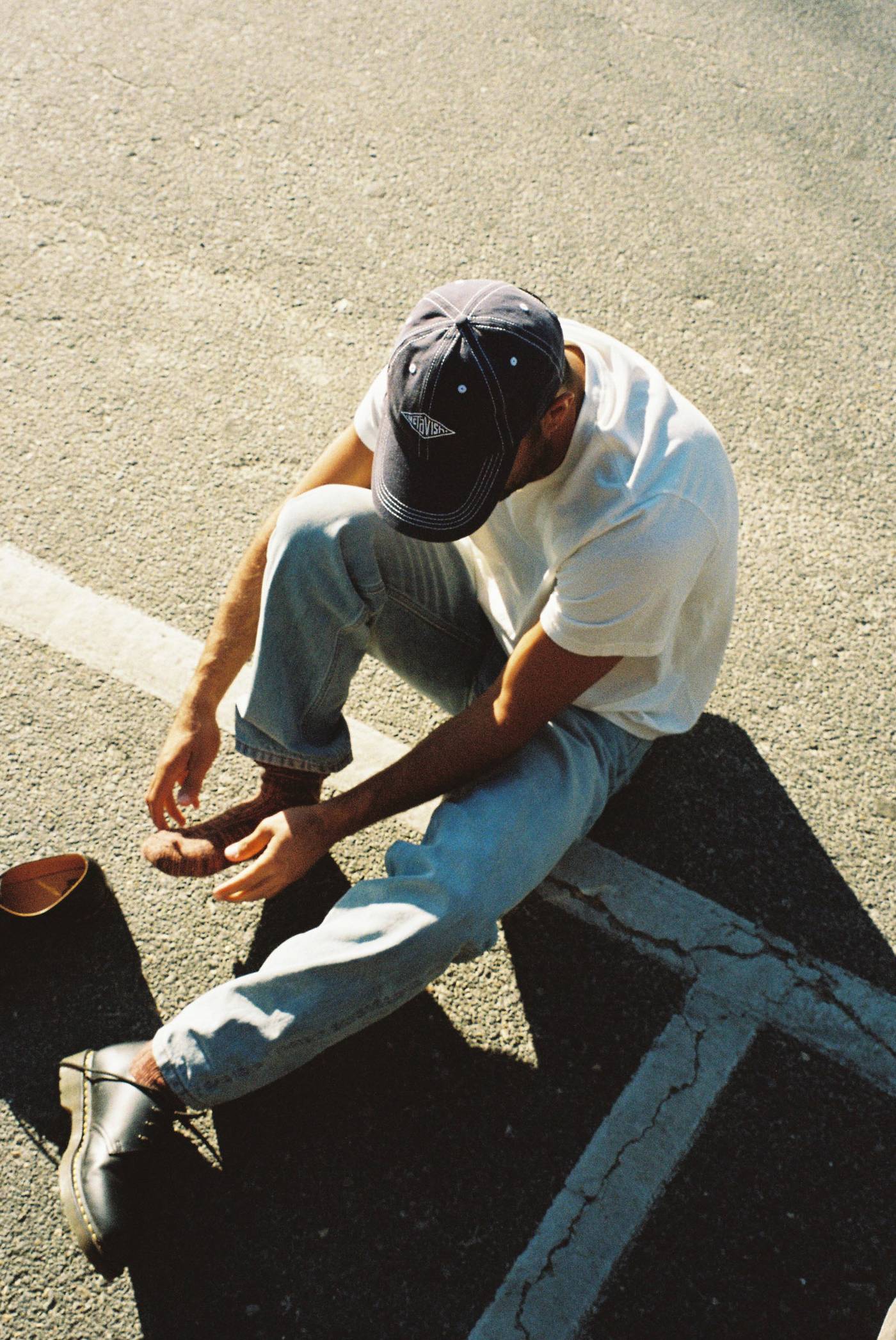 Stitched Diamond Cap