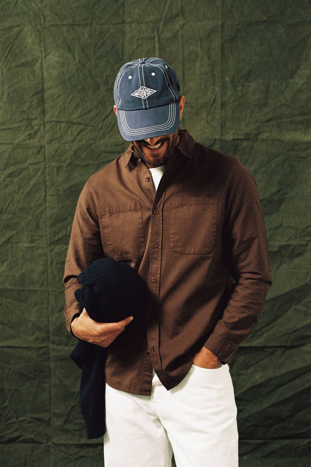 Stitched Diamond Cap