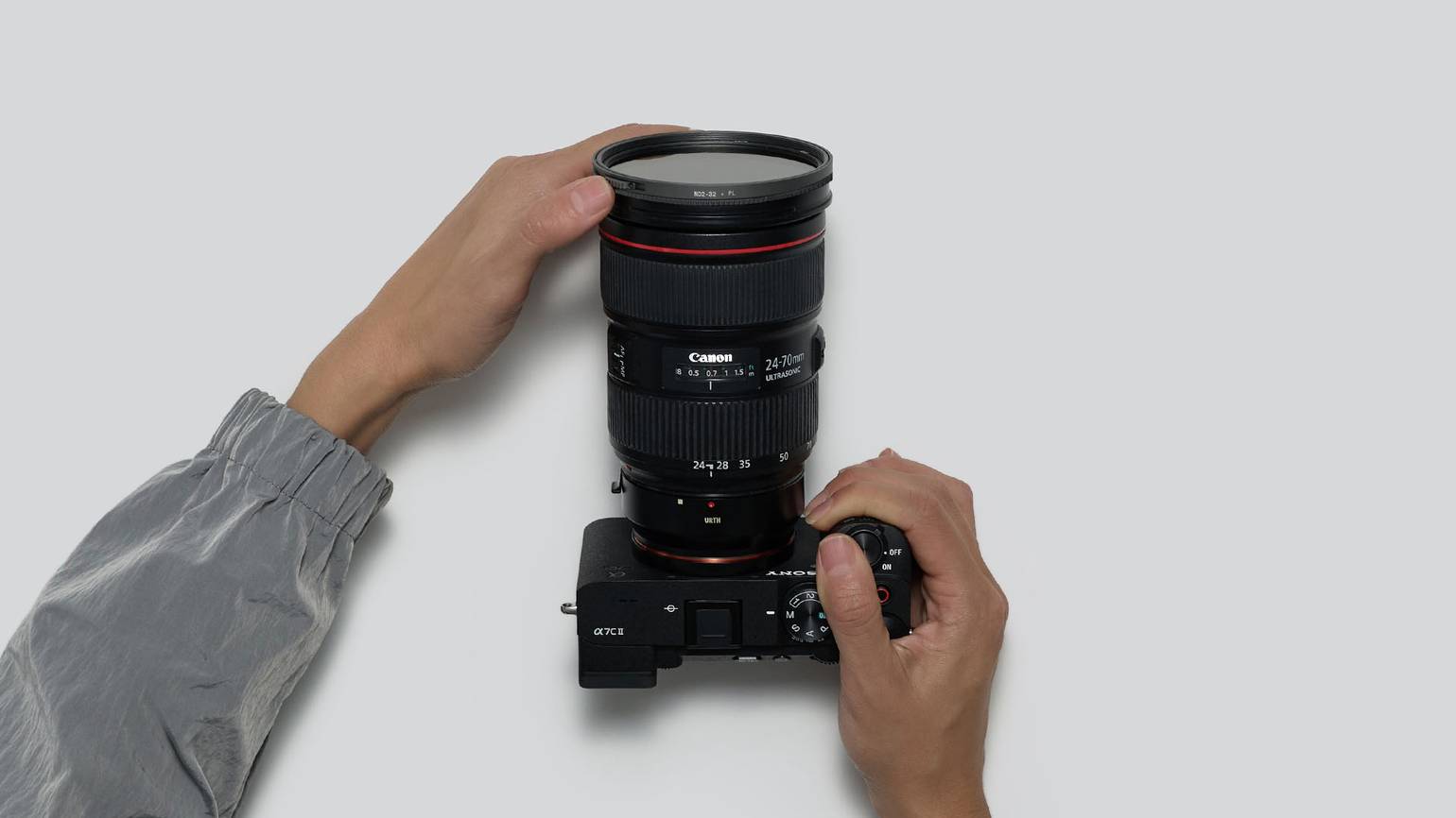 Variable ND2-32 + Polarising Filter Pro