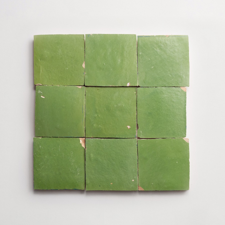 green tile | zellige, cement, brick, terracotta | shop clé – clé tile