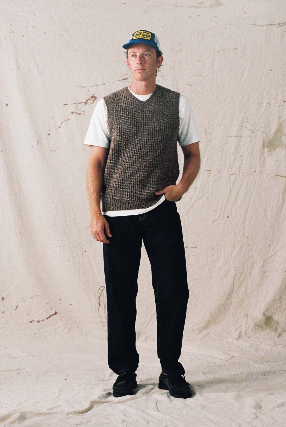 Vee Knit Vest