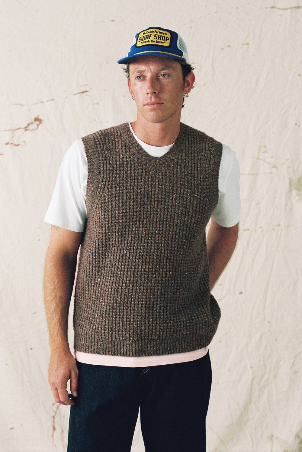 Vee Knit Vest