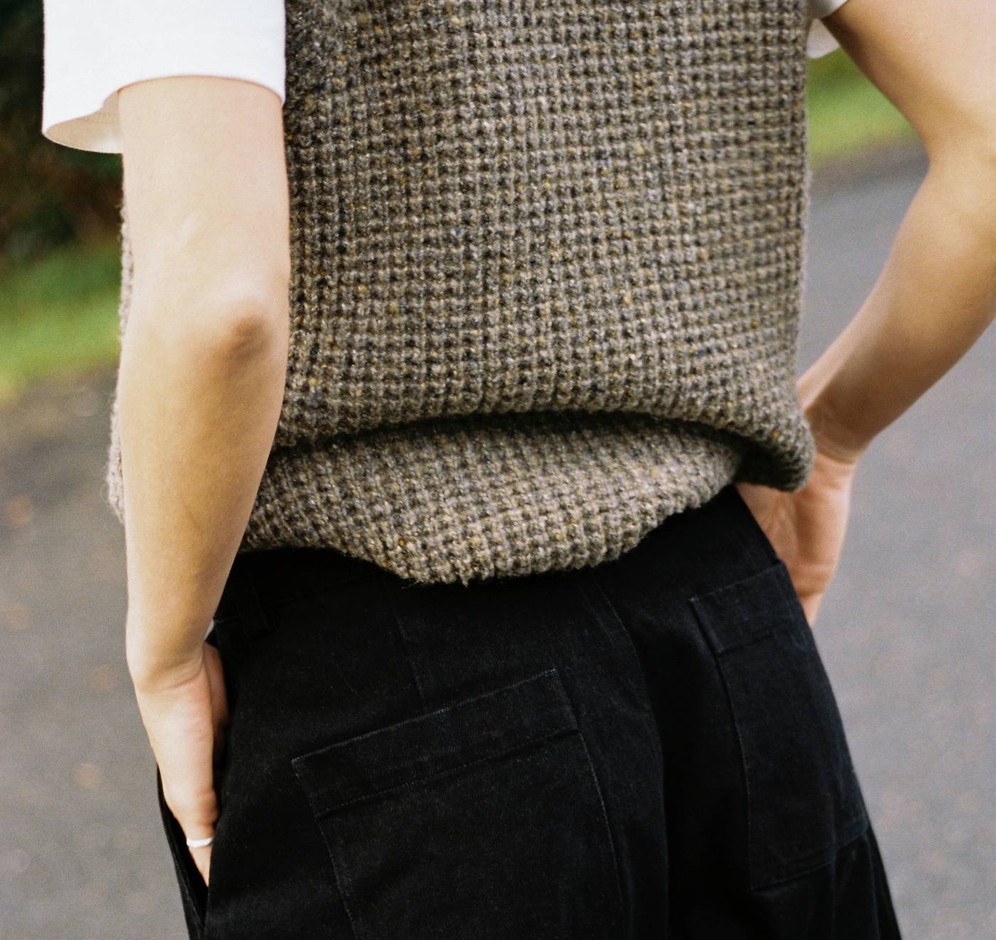 Vee Knit Vest