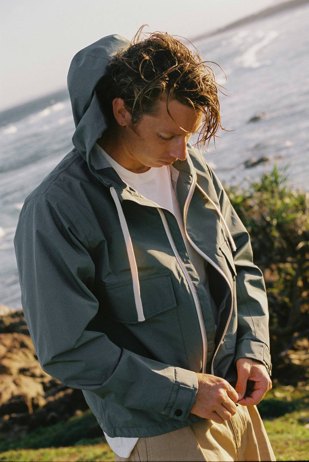 Water Proof Hooded Jacket