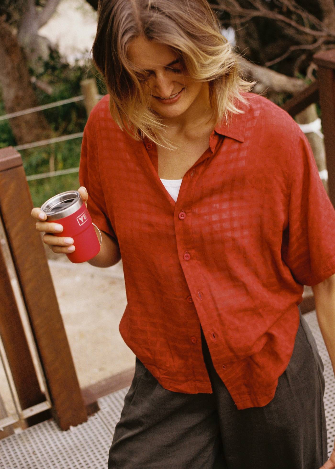 Oversized Short Sleeve Shirt