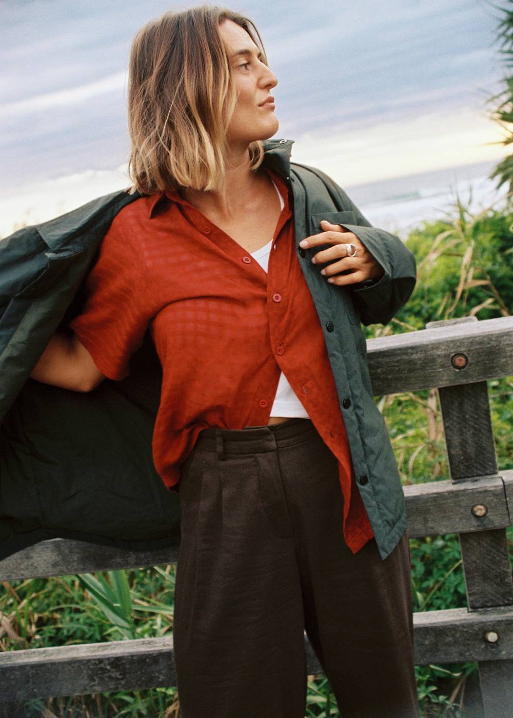 Oversized Short Sleeve Shirt