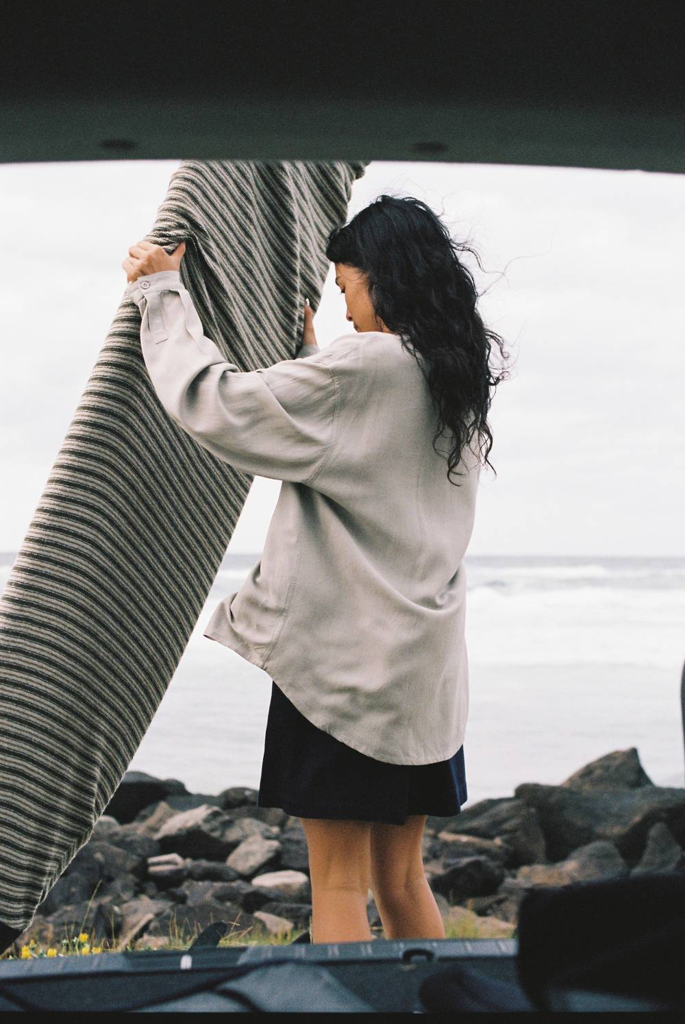 Boxy Long Sleeve Shirt