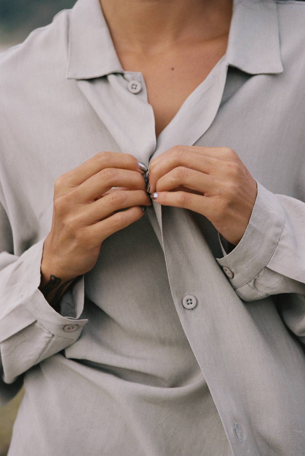 Boxy Long Sleeve Shirt