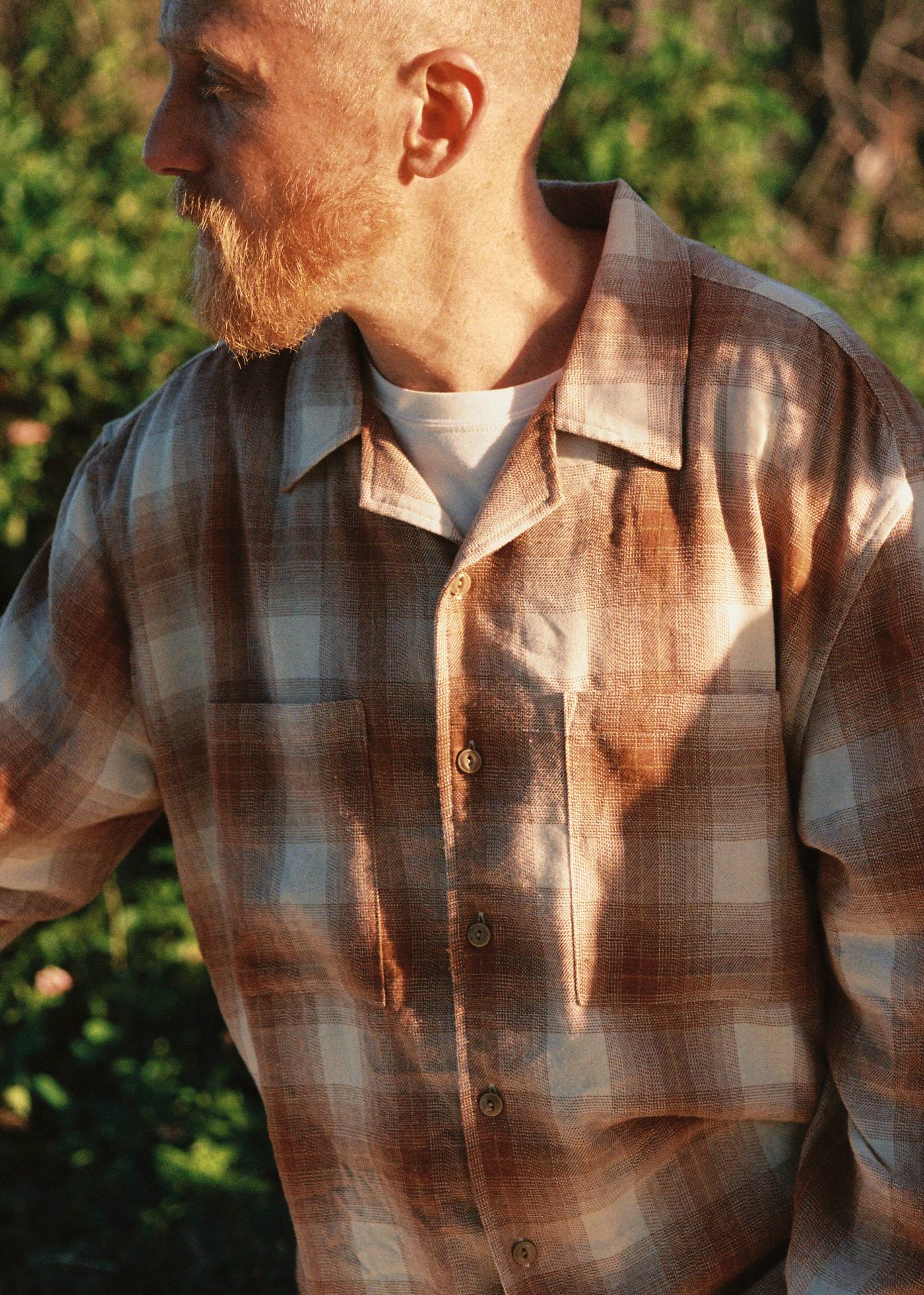 Long Sleeve Holiday Collar Shirt