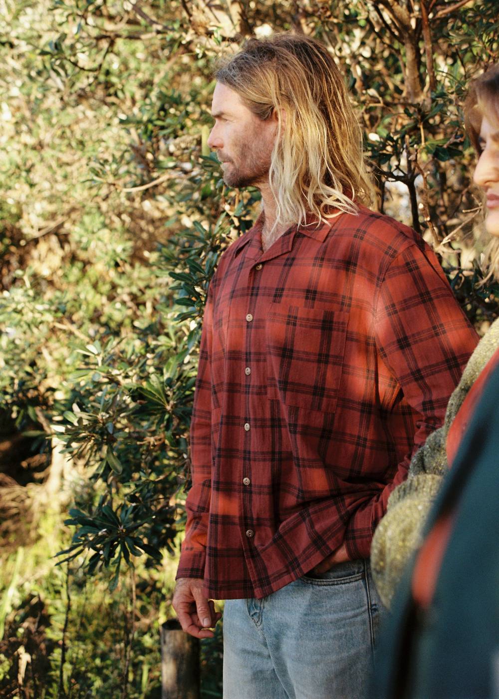 Long Sleeve Holiday Collar Shirt
