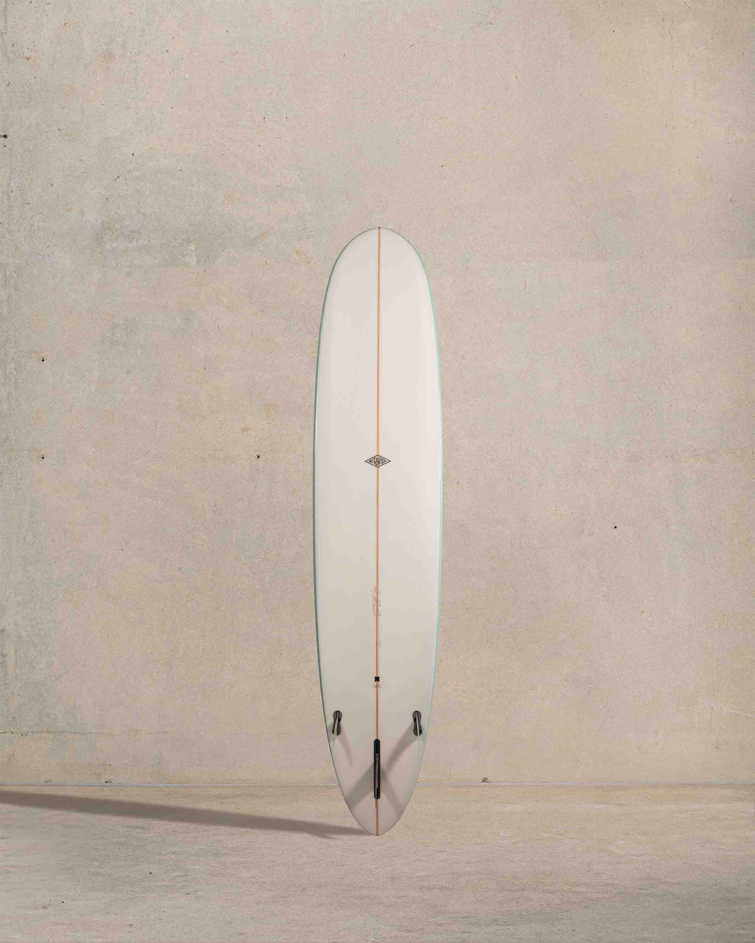 McTavish サーフボード ホワイト レッドストライプ　けんたろう Pukas-Surf-Shop-McTavish-