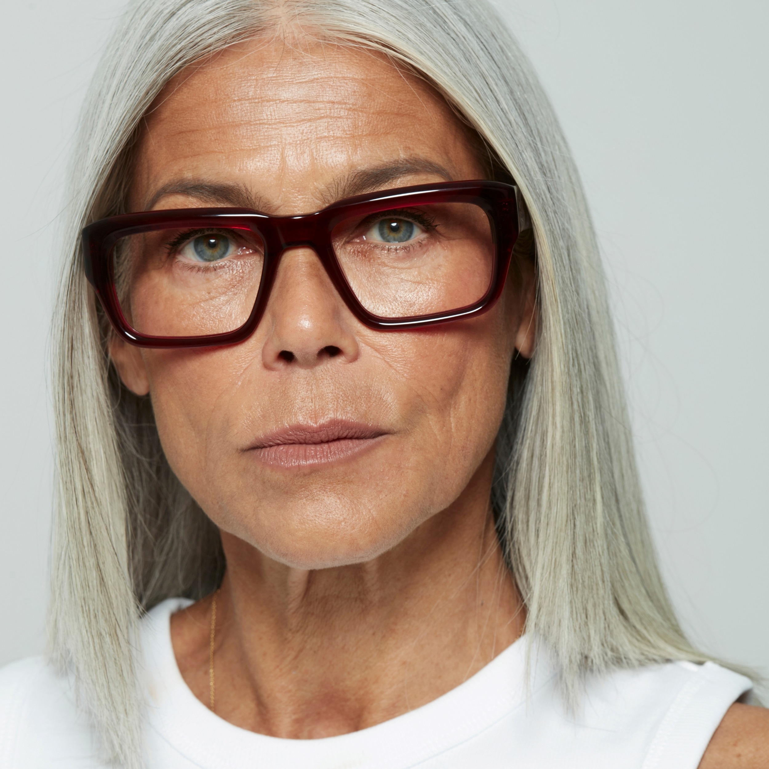 Photo of a man or woman wearing Henri Grey Tortoise Reading Glasses by French Kiwis