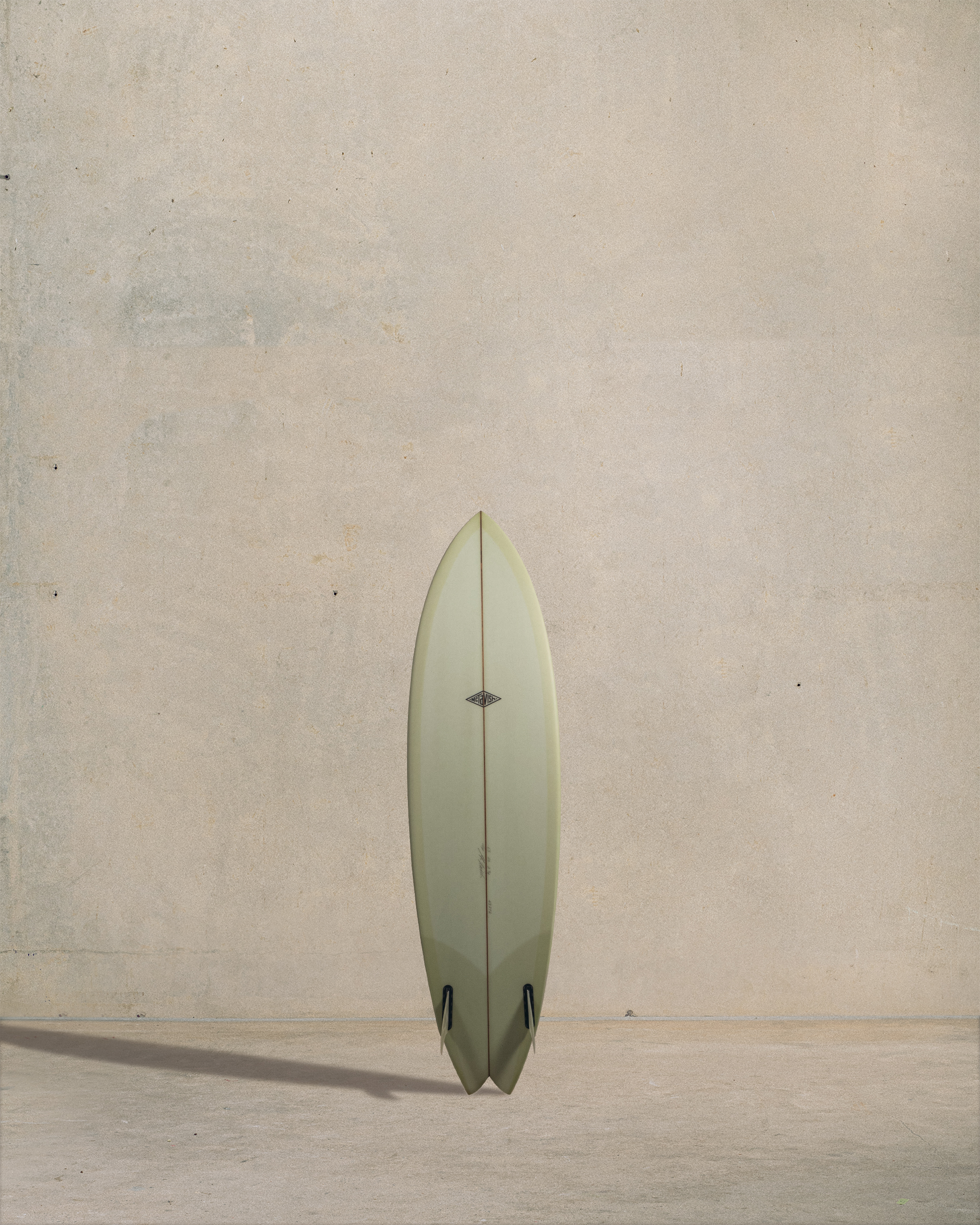 マクタビッシュ　サーフボード❗️ ミッドレングス nanazero公式】WOOD SKIN サーフボード ミッドレングス MID05