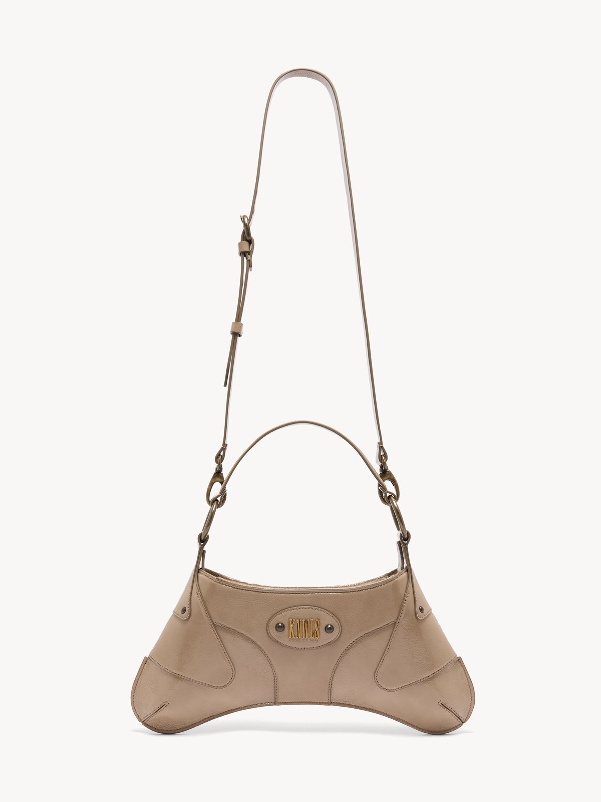 【関税込み】KNWLS ブラウン Razr バッグ KNWLS_AW22_Razr-Bag_Distressed