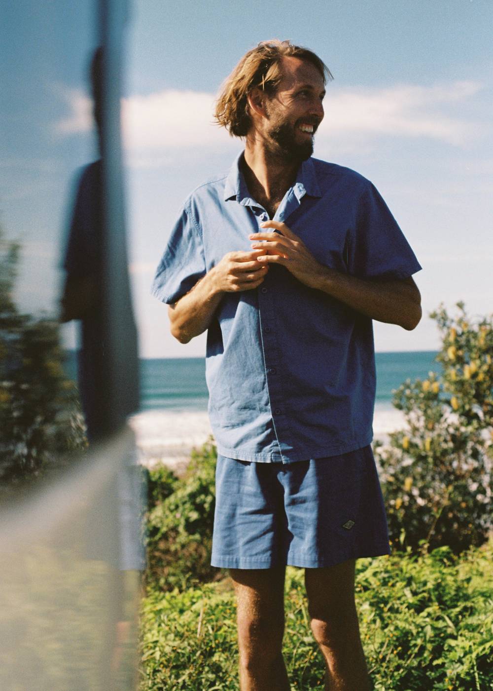Boxy Button Up Shirt