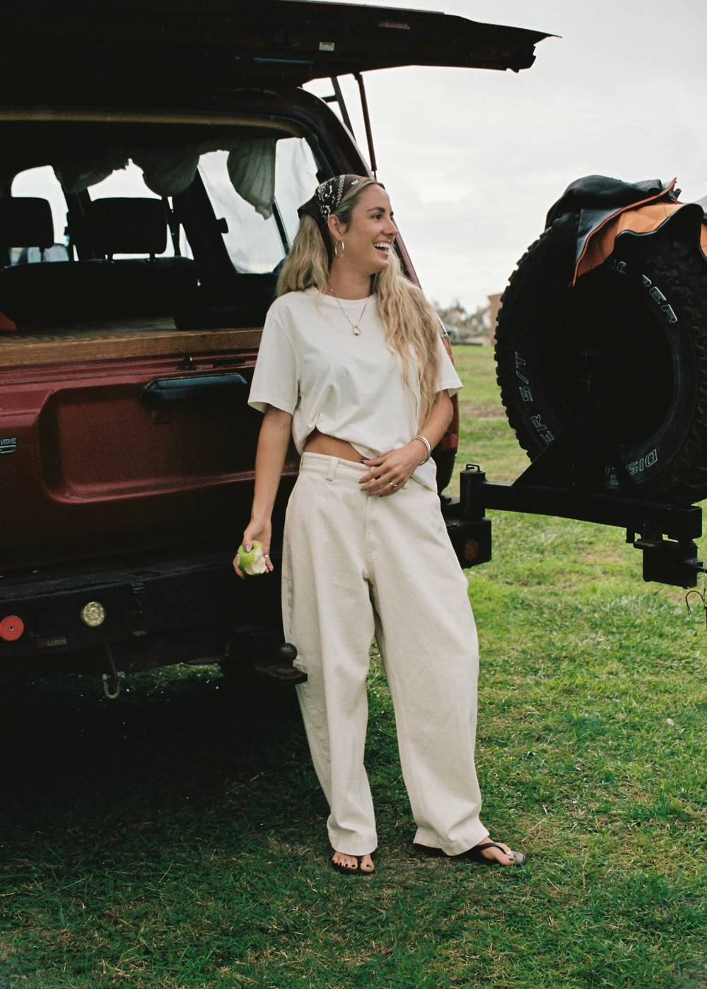 Wide Denim pant