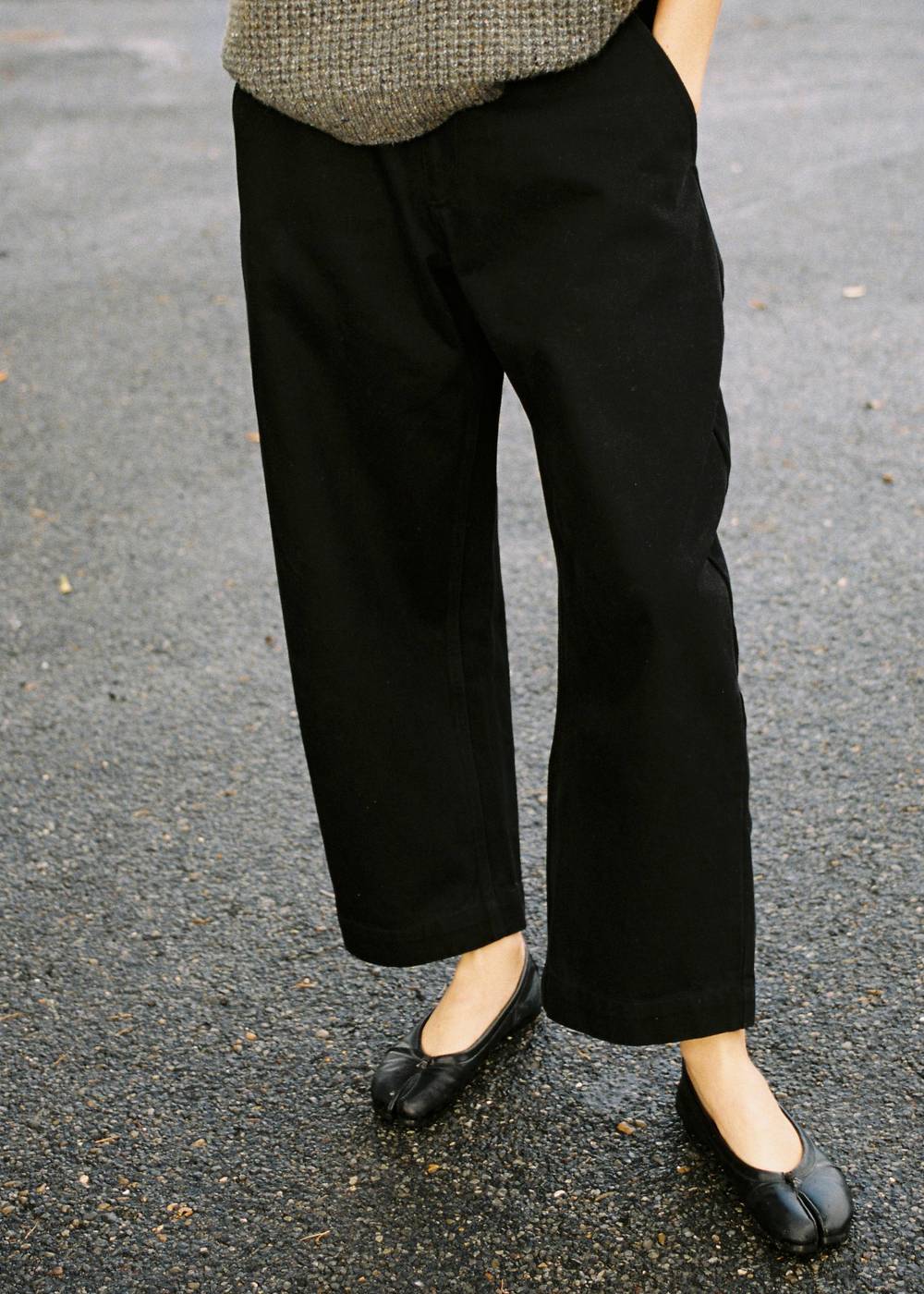 Wide Denim pant