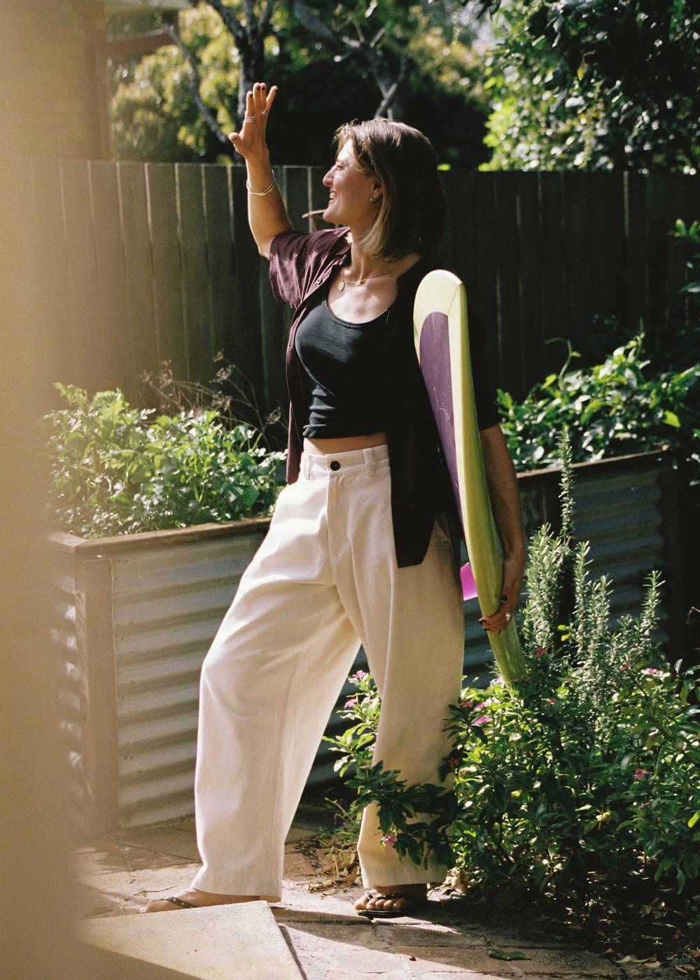 Wide Denim pant