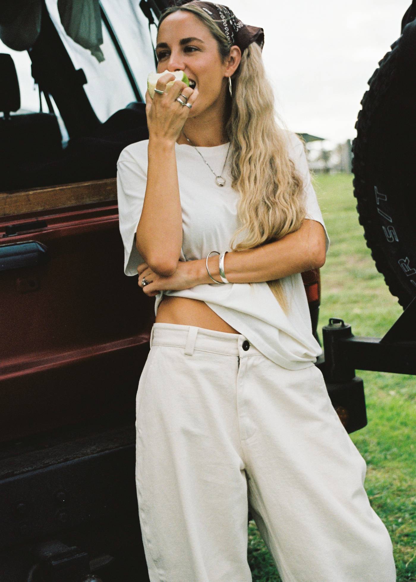 Wide Denim pant