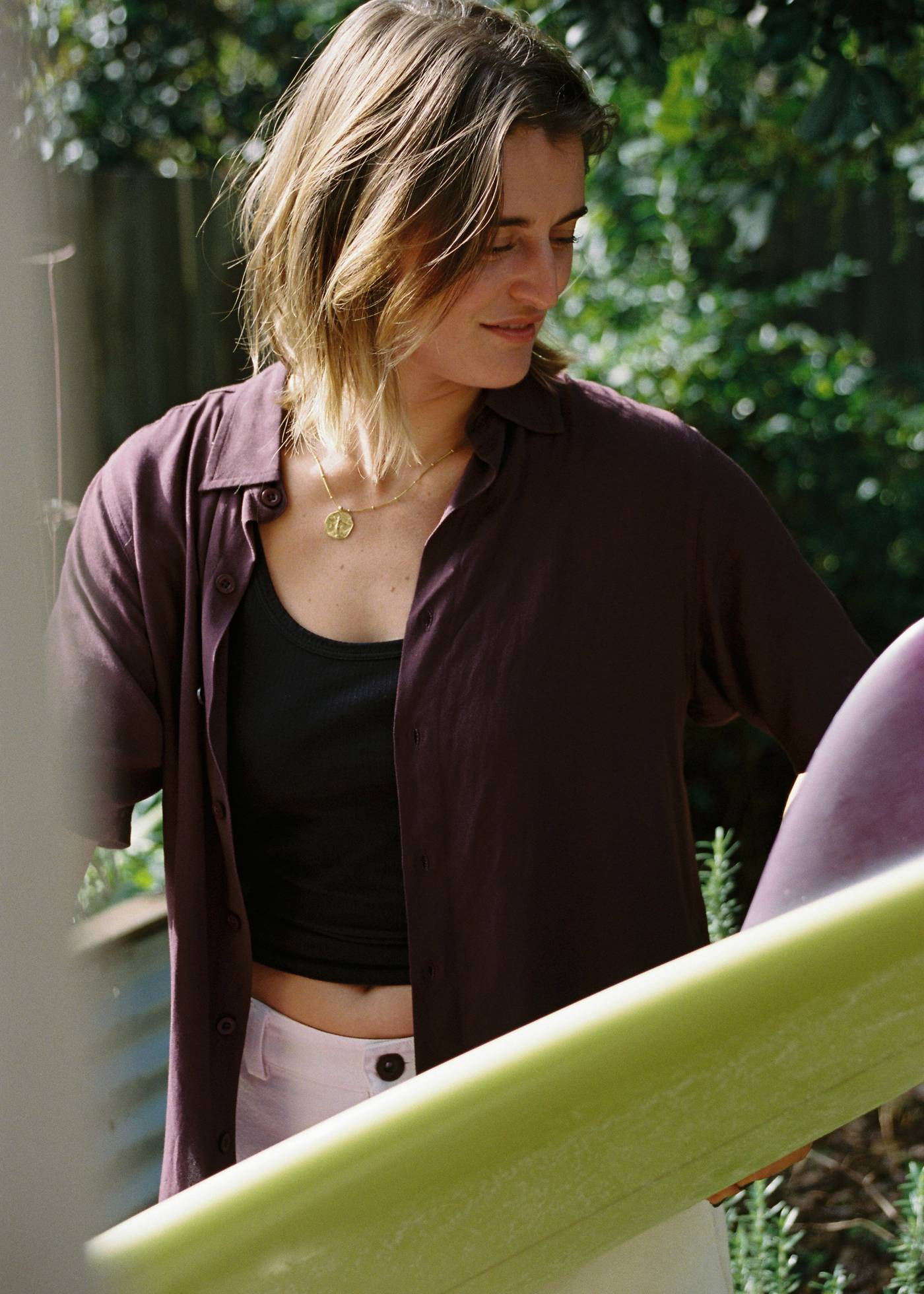 Oversized Short Sleeve Shirt